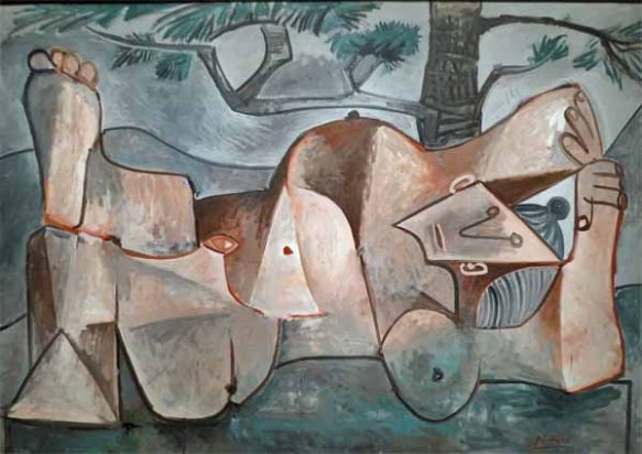 Nude under a Pine Tree, Pablo Picasso