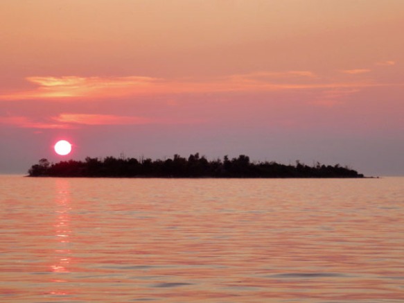 Round Island Sunset